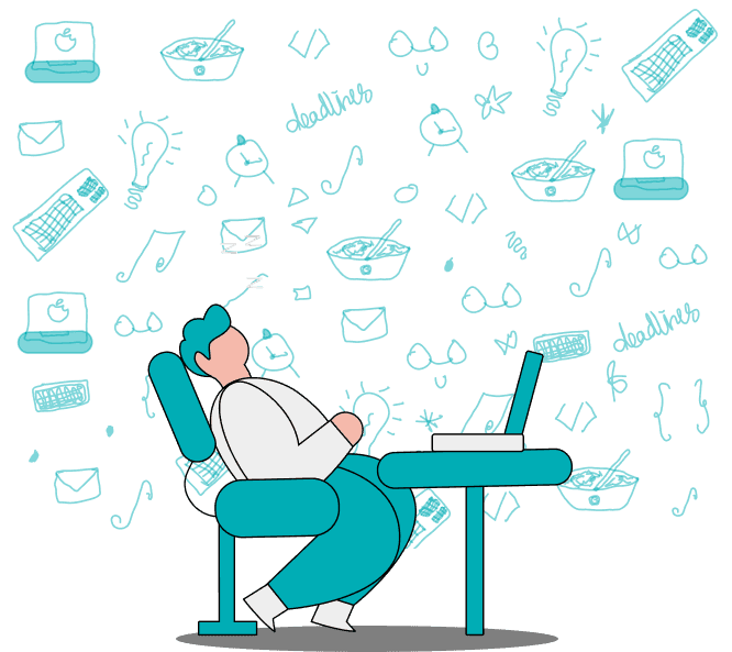 man sitting